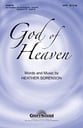 God of Heaven SATB choral sheet music cover